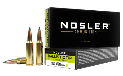 NOSLER BTA 300WSM 165GR BT SP 20/200