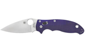 SPYDERCO MANIX 2 G-10 DARK BL 3.375"