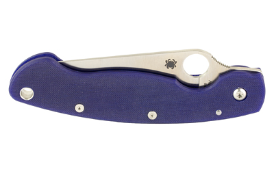 SPYDERCO MILITARY MODEL G-10 BLUE - Image 3