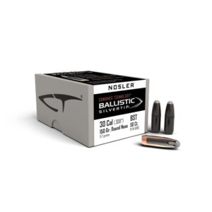 Nosler Ballistic SilverTip Hunting Rifle Bullets .30 cal .308" 150 gr RN-SBT-BSTIP 50/ct