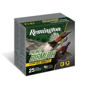 Remington Premier Bismuth Shotshells 12ga 3 in 1-3/8oz #5 1400 fps 25/ct