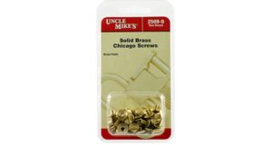 Uncle Mike's Chicago Brass Screws - 24 Pack