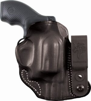 DESANTIS FLEX-TUK HOLSTER IWB - TUCKABLE LTHER J-FRAME 2" BLK