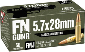 FN 5.7X28 40GR FMJ SS201 - 50RD 10BX/CS