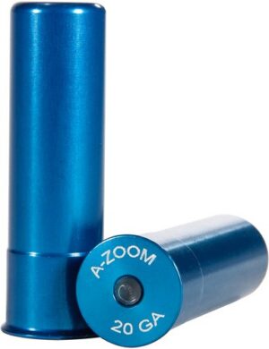 A-ZOOM METAL SNAP CAP BLUE - .20GA 5-PACK