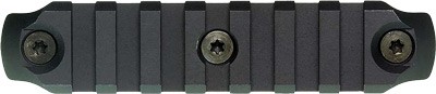 BCM RAIL SECTION--NYLON KEYMOD - 4" RAIL BLACK