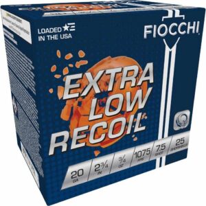 Fiocchi Low Recoil Lite Trainer 20 ga 2 3/4" 3/4 oz #7.5 - 25/ct