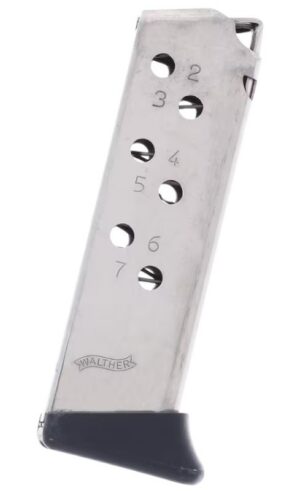WALTHER ARMS MAG PPK 32ACP 7RD NICKEL FR
