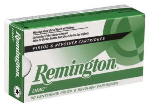 REMINGTON UMC 38 SPECIAL - 138GR FMJ-RN 50RD 10BX/CS