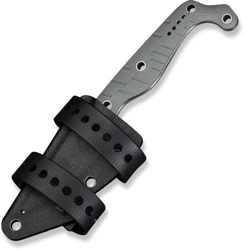 CIVIVI KNIFE SOKN 2.82" GRAY - G-10 STONEWASH KYDEX SHEATH - Image 2
