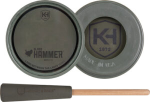 KNIGHT AND HALE HAMMER POT - FRICTION CALL GLASS/PLASTIC