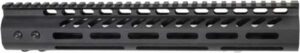 GUNTEC ULTRA LIGHT HANDGUARD - AR308 12" M-LOK BLACK