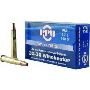 PPU Rifle Ammunition .30-06 Sprg 150 gr SP 2910 fps 20/ct