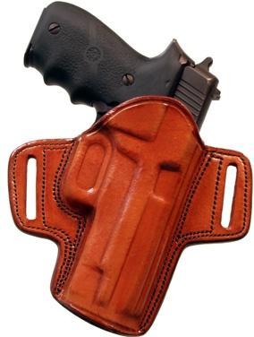 Tagua Gunleather Open Top Belt Holster for Colt Gov't 1911 5" Brown Right Hand