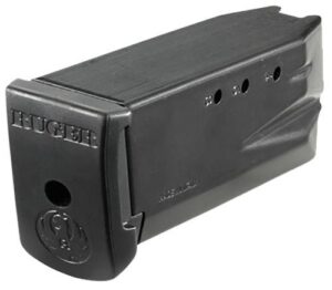 Ruger Handgun Magazine W/Extended Finger Plate for SR40C .40 S&W 9rds Black