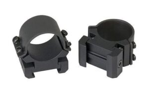 Weaver Sure Grip Windage Adjustable Aluminum Scope Rings (4-Screws) - 1" Medium Matte