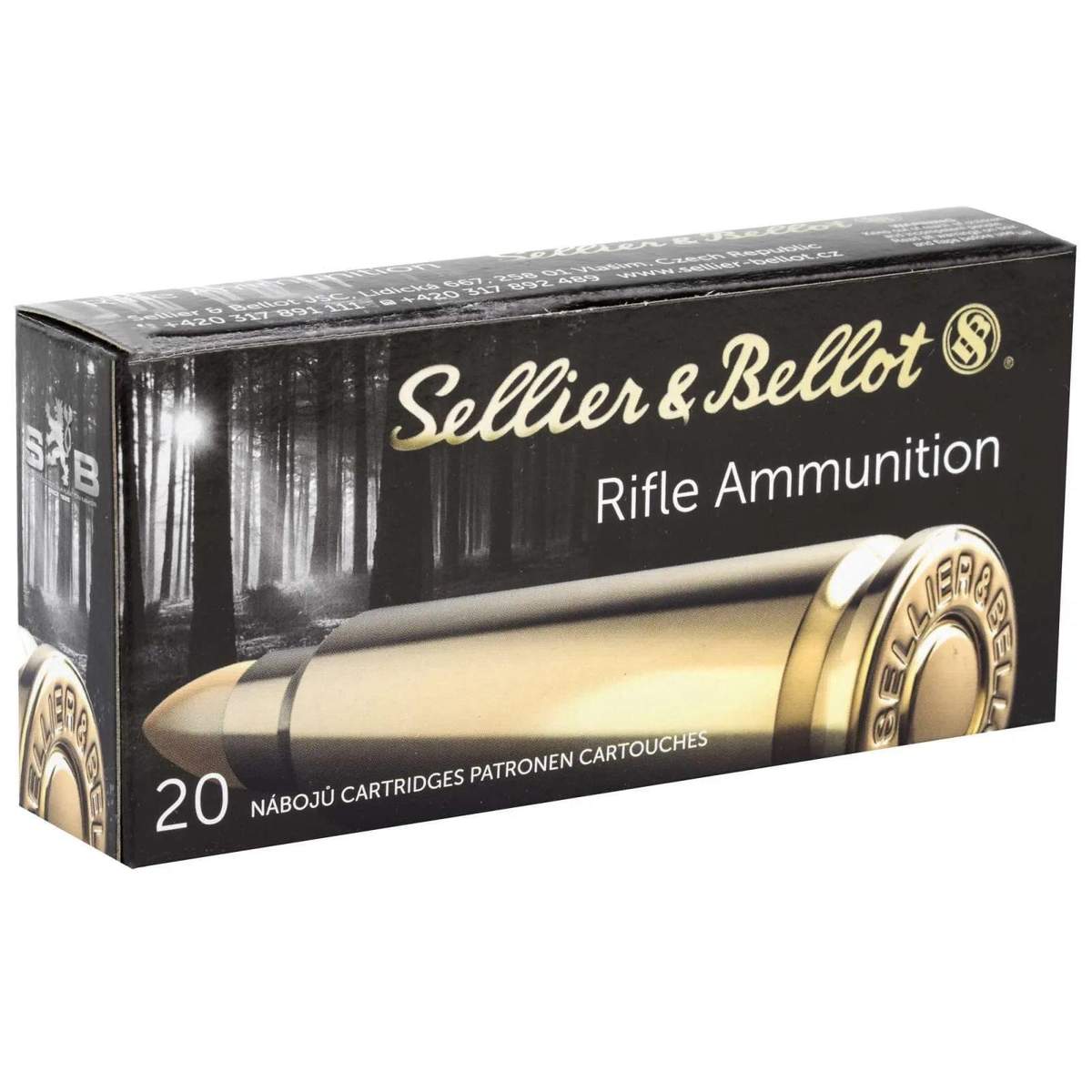 Sellier & Bellot Rifle Ammunition 7x65R 173 gr SPCE - 20/box