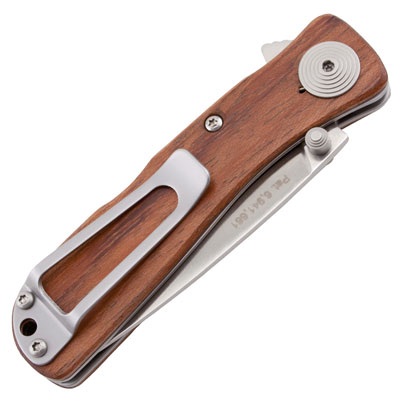 SOG KNIFE TWITCH II - SATIN POLISH WOOD HANDLE - Image 2
