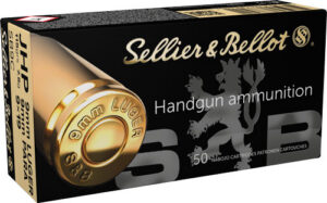 S&B 9MM LUGER 115GR JHP - 50RD 20BX/CS