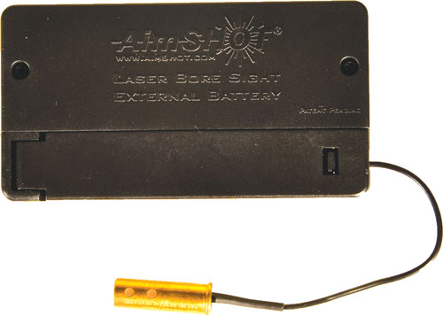 AIMSHOT BORE SIGHT .22LR W/ - EXTERNAL BATTERY BOX RED