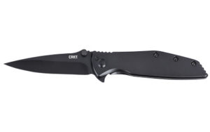 CRKT SLAG 2.95" PLAIN EDGE BLACK