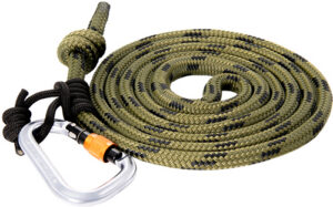 TETHRD 11MM LINEMAN BELT - W/2 CARABINERS & PRUSIK CORD<