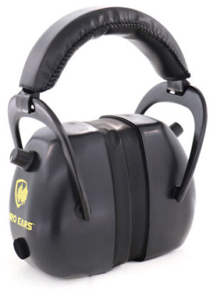 PRO EARS GOLD II 30 EAR MUFF - ELECTRONIC W/PADDED BASE BLK