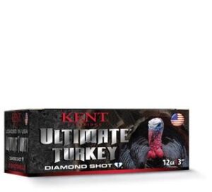Kent Ultimate Diamond Shot Turkey 12 Gauge 3 Max 1-3/4oz #4 1310 fps 10 ct