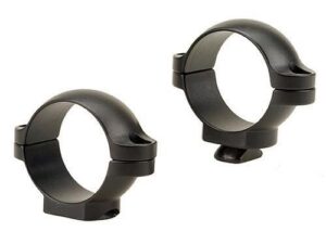 Leupold 2-Piece STD Windage Adjustable Steel Rings 1" Low Matte