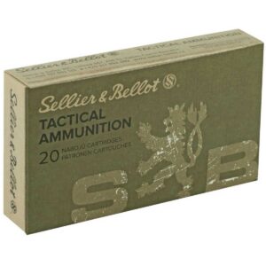 Sellier & Bellot Rifle Ammunition 7.62x39mm 123 gr FMJ 2420 fps 20/ct